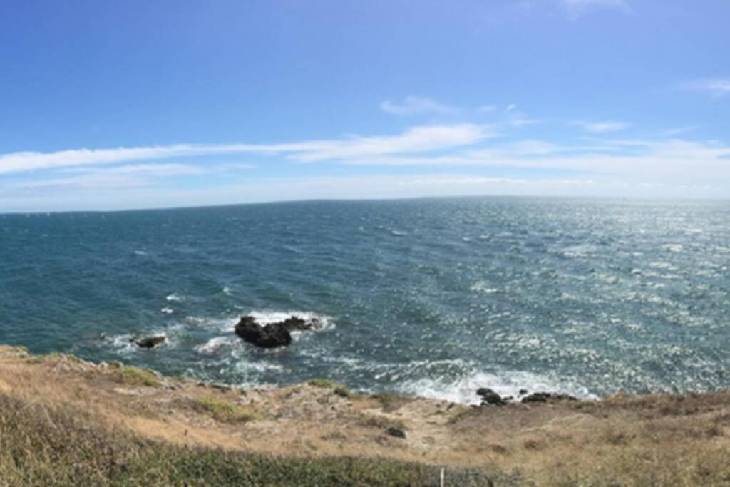 Keraudren Rhuys - Longere Xviiie - 10 Pers - 4 Chb - Plage A Pied Saint-Gildas-de-Rhuys Bagian luar foto