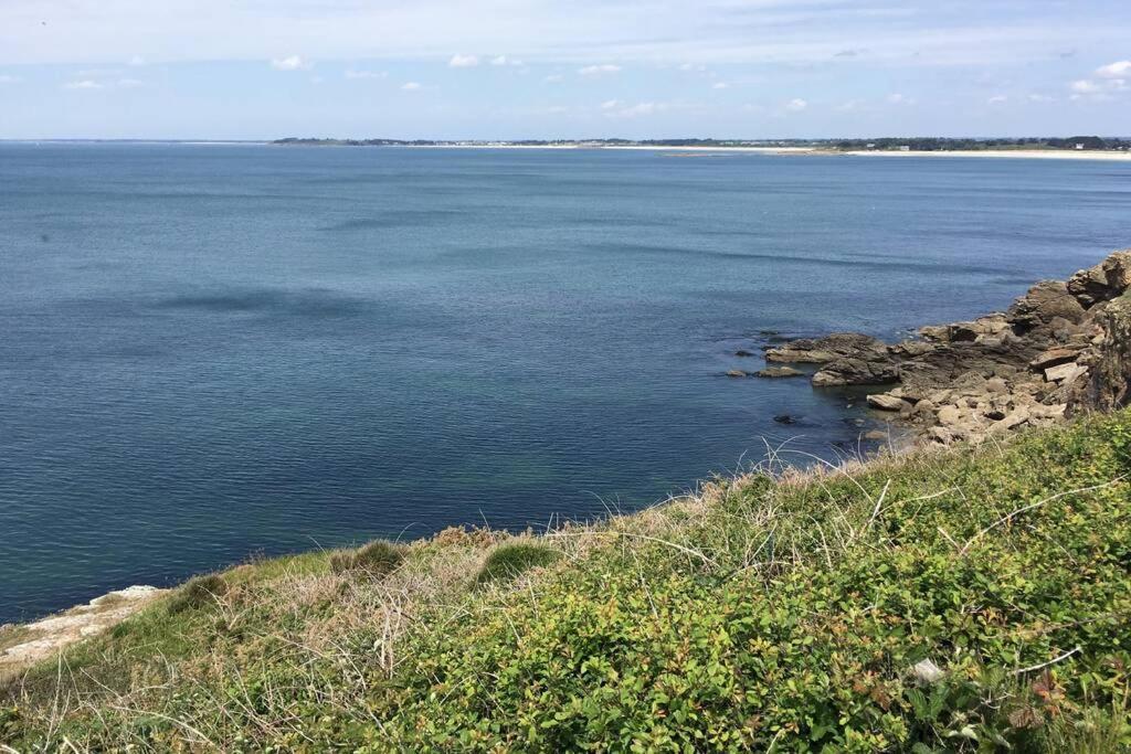 Keraudren Rhuys - Longere Xviiie - 10 Pers - 4 Chb - Plage A Pied Saint-Gildas-de-Rhuys Bagian luar foto